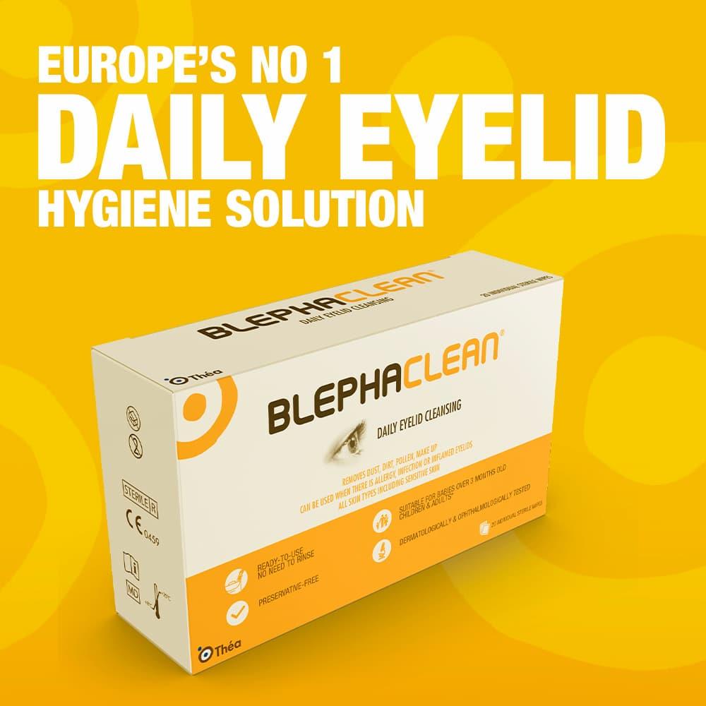 Blephaclean Eyelid Cleansing Wipes 20 Pack Inish Pharmacy Ireland