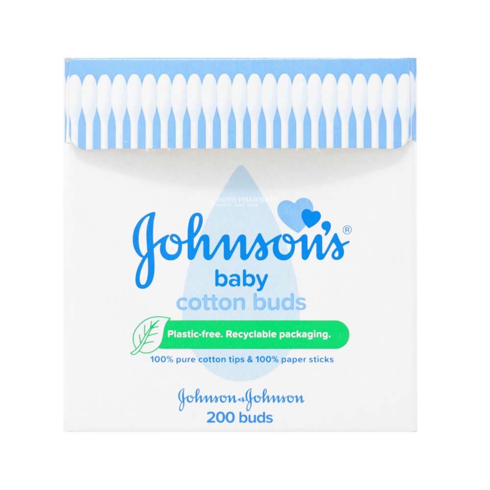 Johnsons Cotton Buds 200 Pack Inish Pharmacy Ireland
