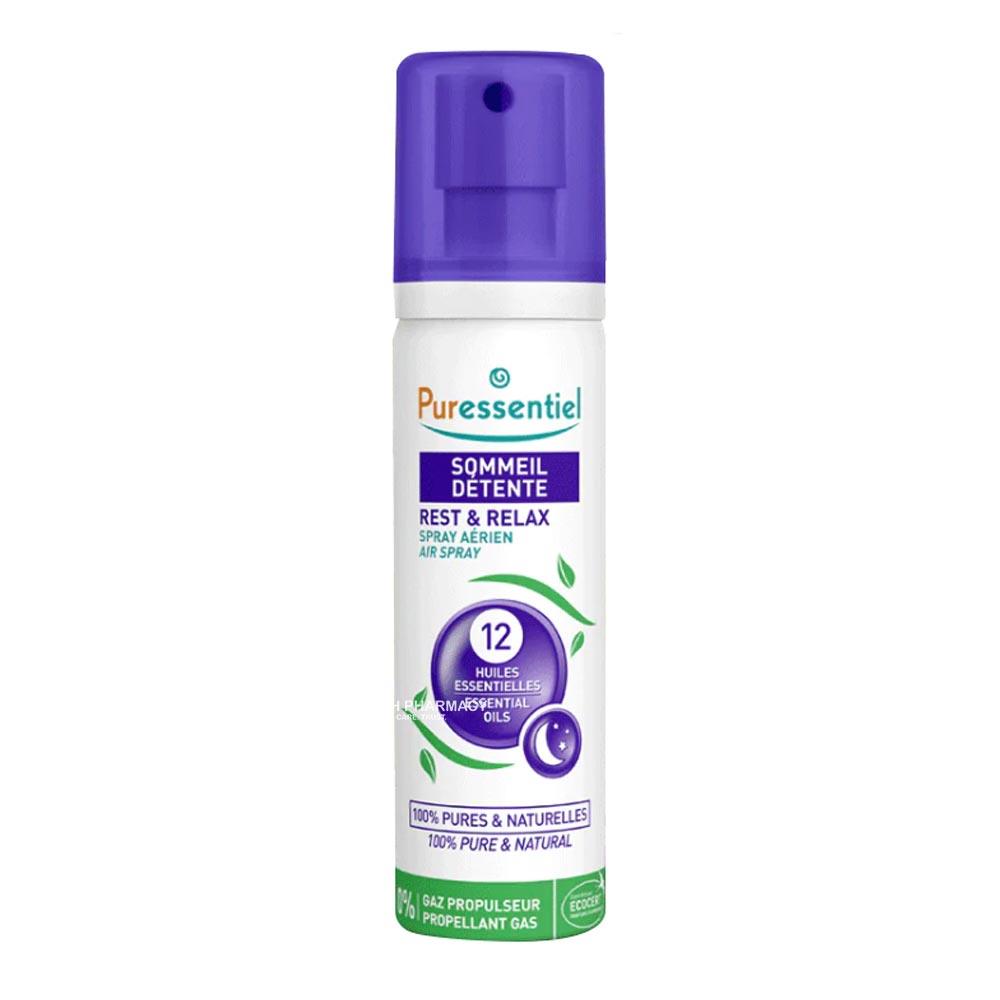 Puressentiel Rest & Relax Air Spray 12 Essential Oils 75ml