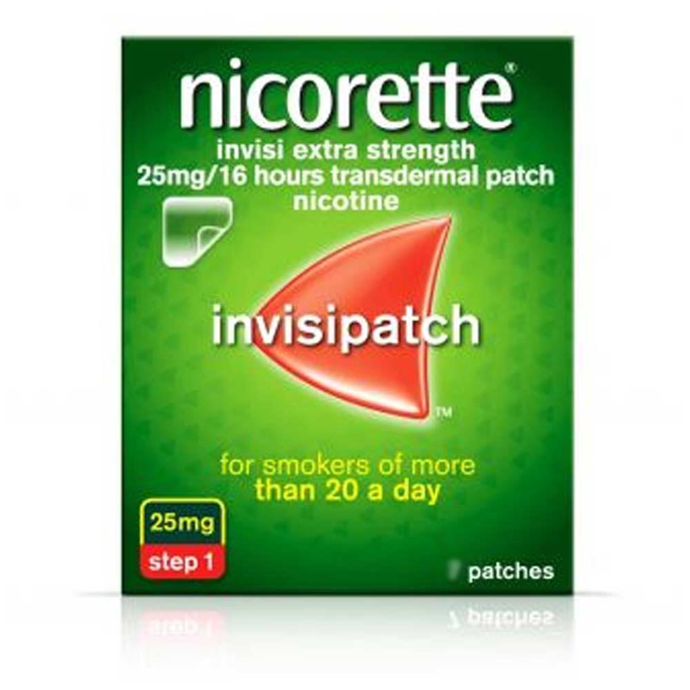 Nicorette Invisipatch 25mg Step 1 14 Pack Inish Pharmacy Ireland