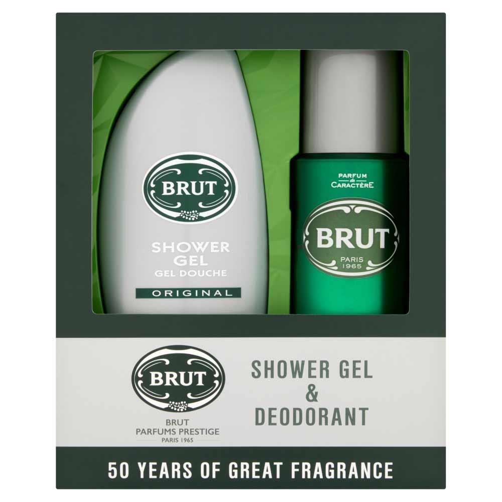 Brut Shower Gel & Deodorant 2 Piece Gift Set Inish Pharmacy Ireland