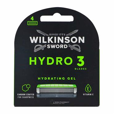 Wilkinson Sword Hydro 3 Blades 4 Pack