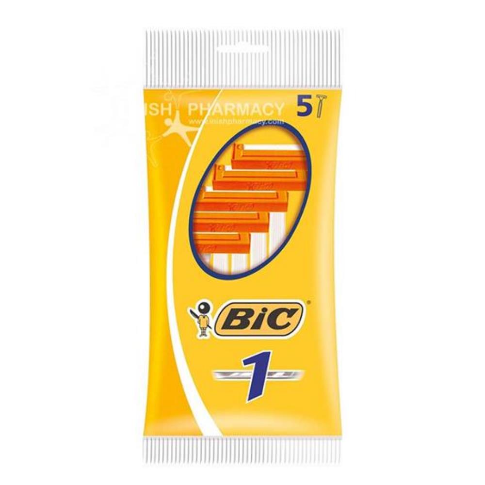 BIC Disposable Razors Normal 5 Pack Inish Pharmacy Ireland