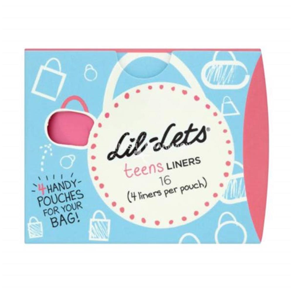 Lillets Teens Liners 16 Pack Inish Pharmacy Ireland