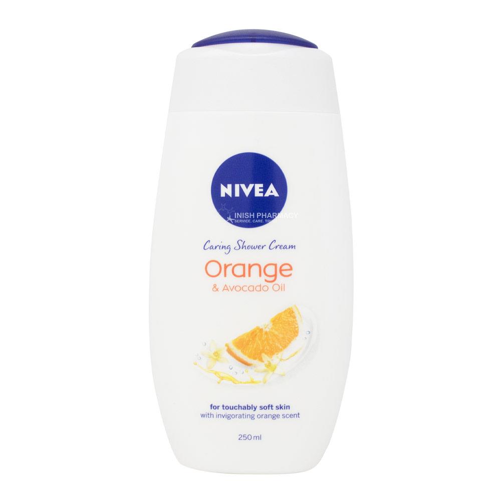 Nivea Shower Indulgent Moisture Orange 250ml Inish Pharmacy Ireland