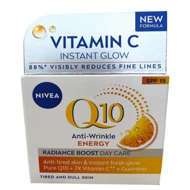 Nivea Q10 Energy Radiance Boost Day Cream SPF15