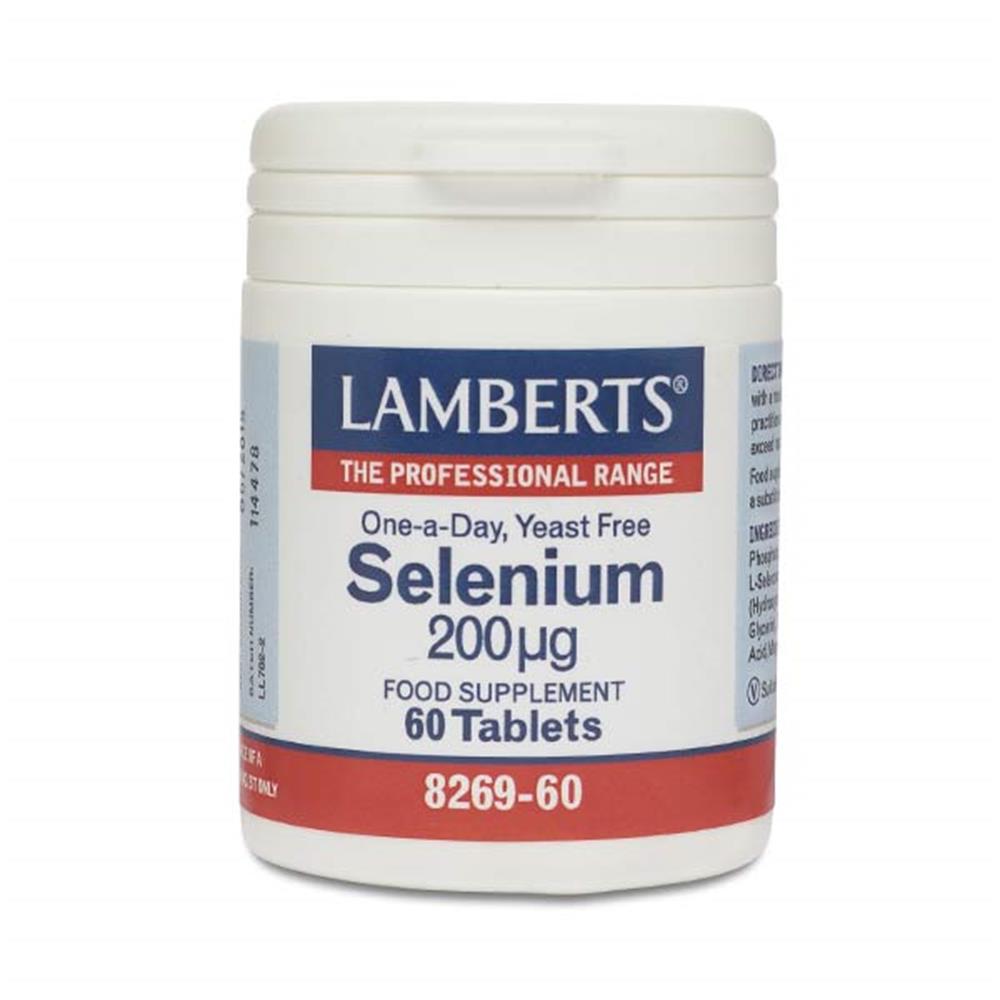 Lamberts Selenium 200mcg 60 Tabs Inish Pharmacy Ireland