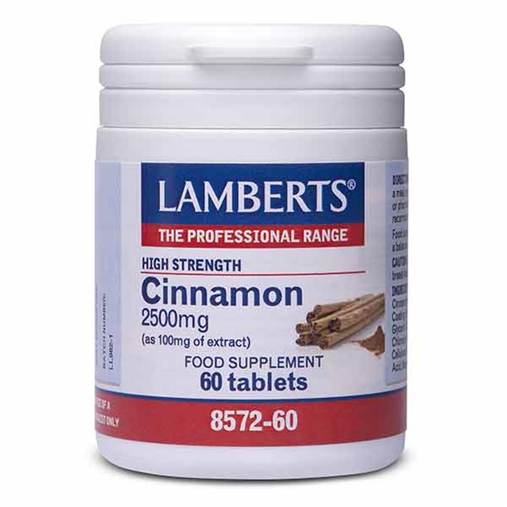 Lamberts High Strength Cinnamon 250mg 60 Tabs Inish Pharmacy Ireland