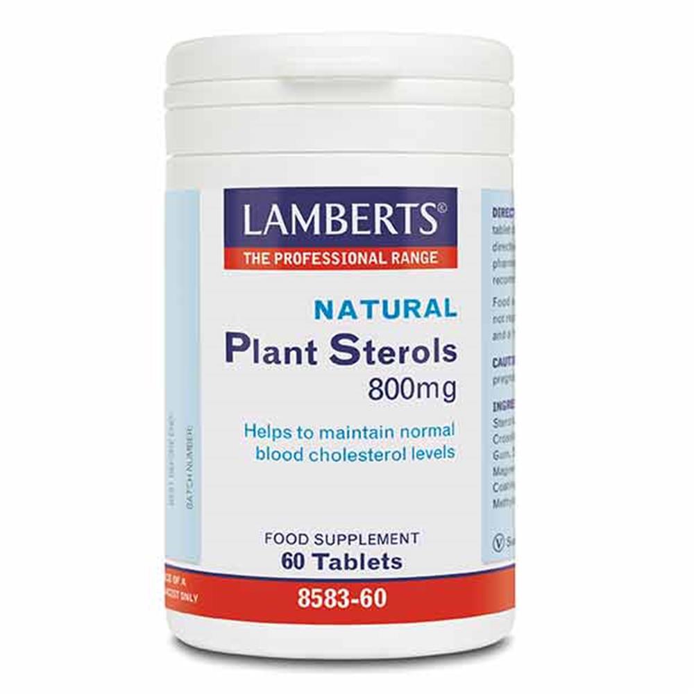Lamberts Natural Plant Sterols 800mg 60 Tabs Inish Pharmacy Ireland