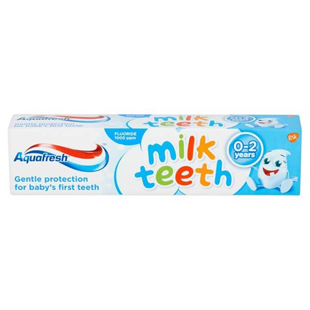 Aquafresh Milk Teeth Toothpaste 02yrs 50ml Inish Pharmacy Ireland