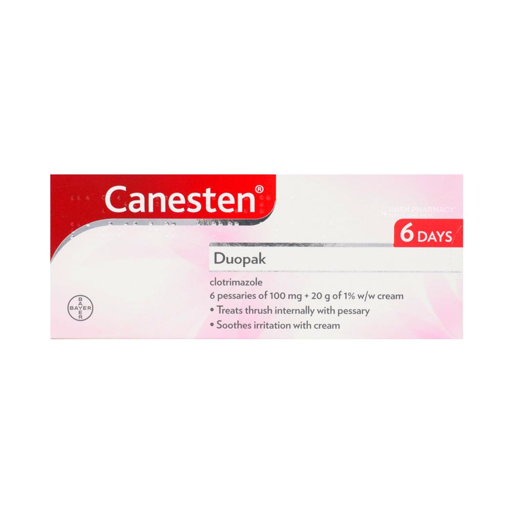 Canesten Duopak Clotrimazole 1 with Applicator Inish Pharmacy Ireland