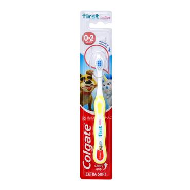 Colgate Kids First Smiles Extra Soft  0-2yrs Toothbrush