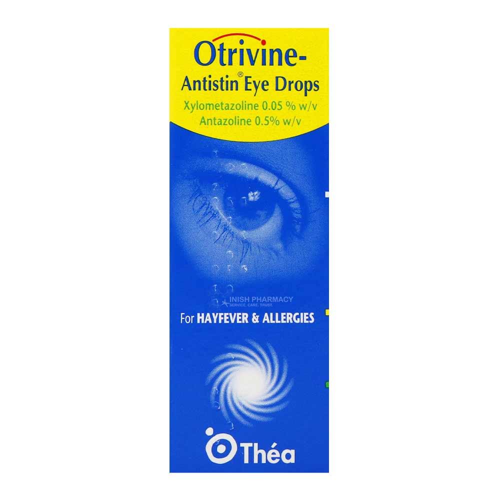 Otrivine Antistin Eye Drops For Hayfever & Allergies (Xylometazoline