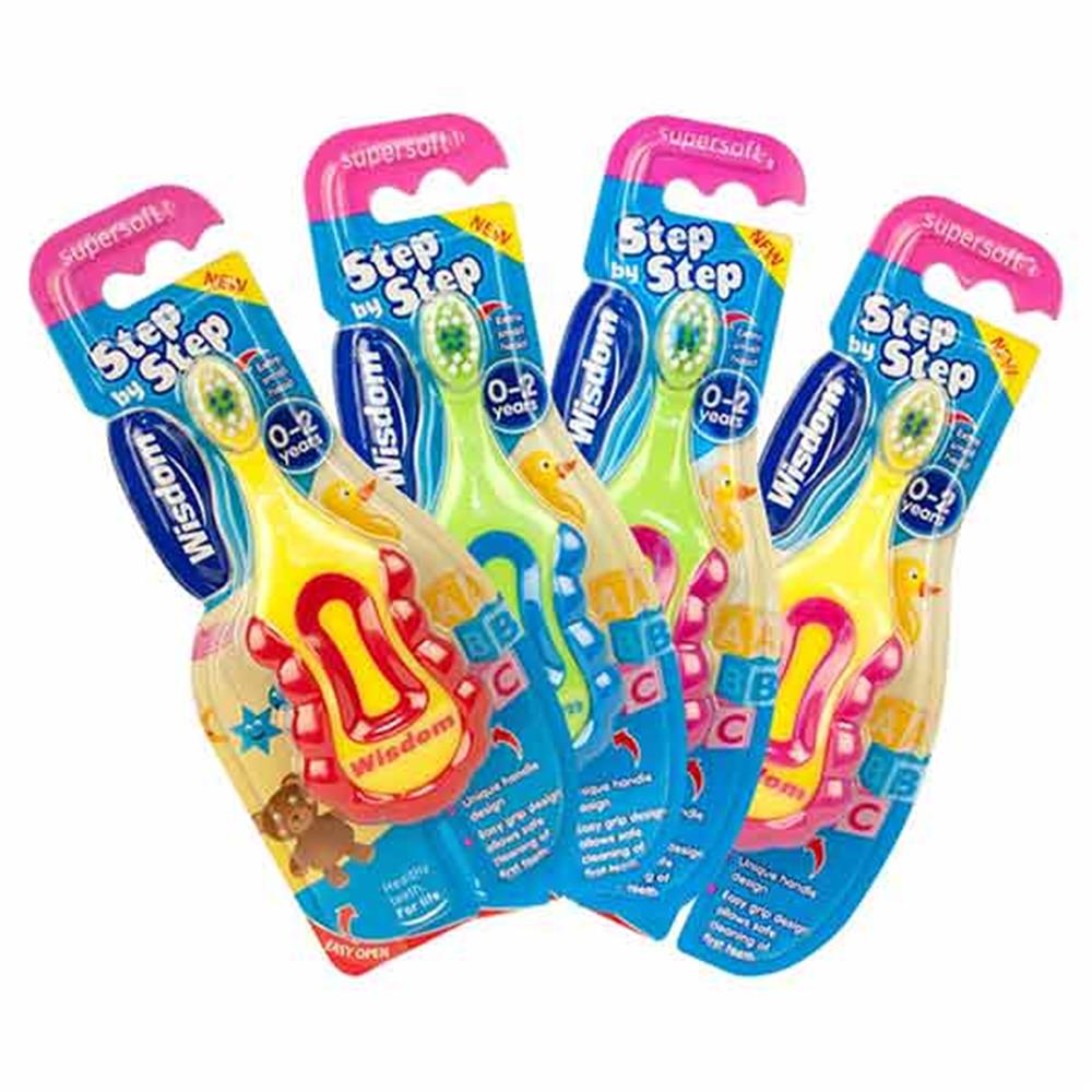 Wisdom Step By Step Toothbrush 02yrs Inish Pharmacy Ireland