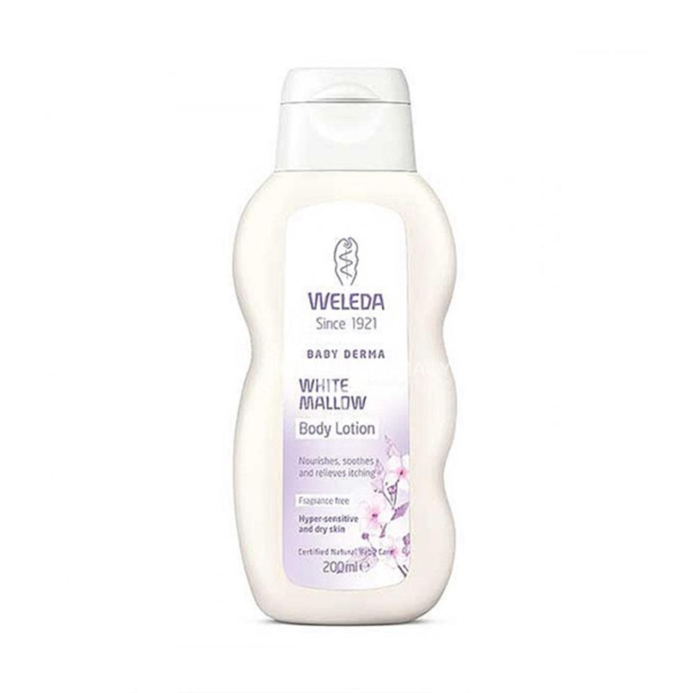 Weleda Baby Derma White Mallow Body Lotion 200ml Inish Pharmacy Ireland