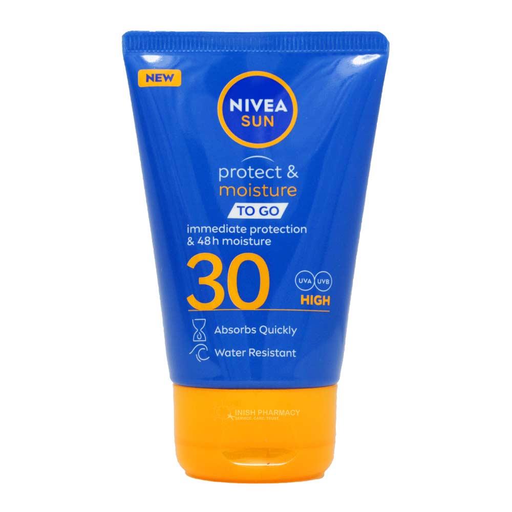 Nivea Sun Protect & Moisture To Go Lotion SPF30 50ml Inish Pharmacy