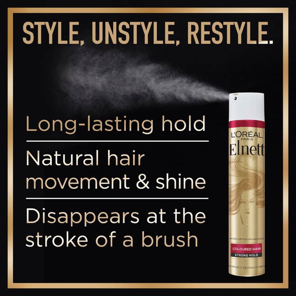 L'Oreal Extra Strong Hold Hairspray 200ml Inish Pharmacy Ireland
