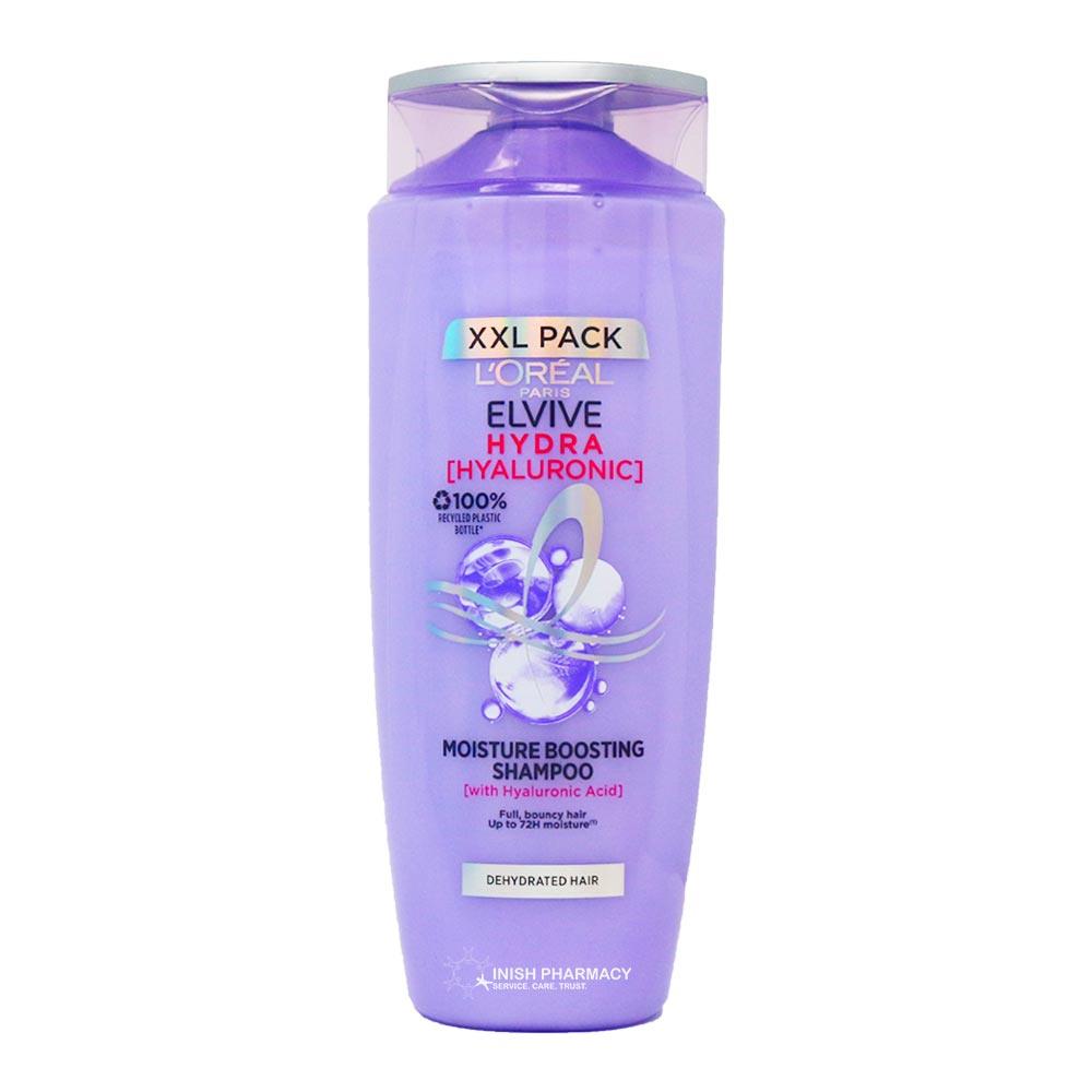 L'Oreal Elvive Hydra Hyaluronic Shampoo XXL Pack 700ml Inish Pharmacy
