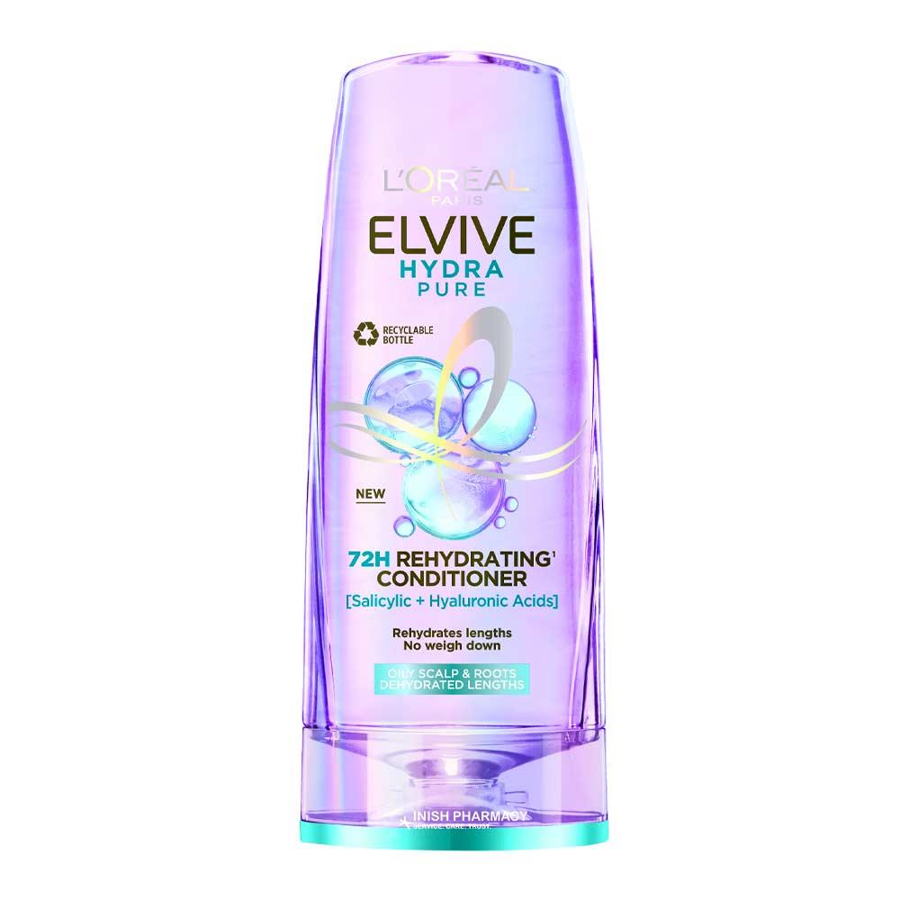 L'Oreal Elvive Hydra Pure 72h Rehydrating Conditioner 300ml Inish