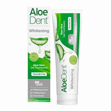 Optima Aloe Dent Whitening Fluoride Free Toothpaste 100ml