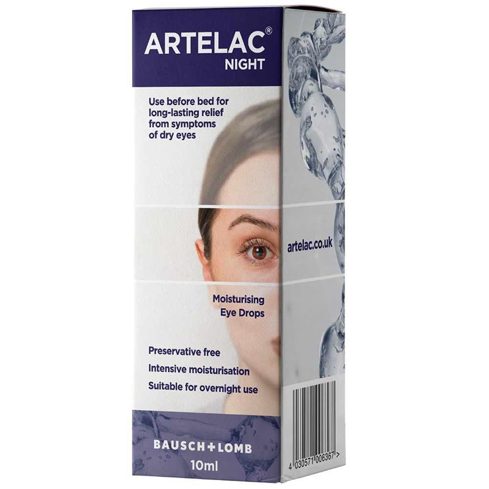 Artelac Night Moisturising Eye Drops 10ml Inish Pharmacy Ireland