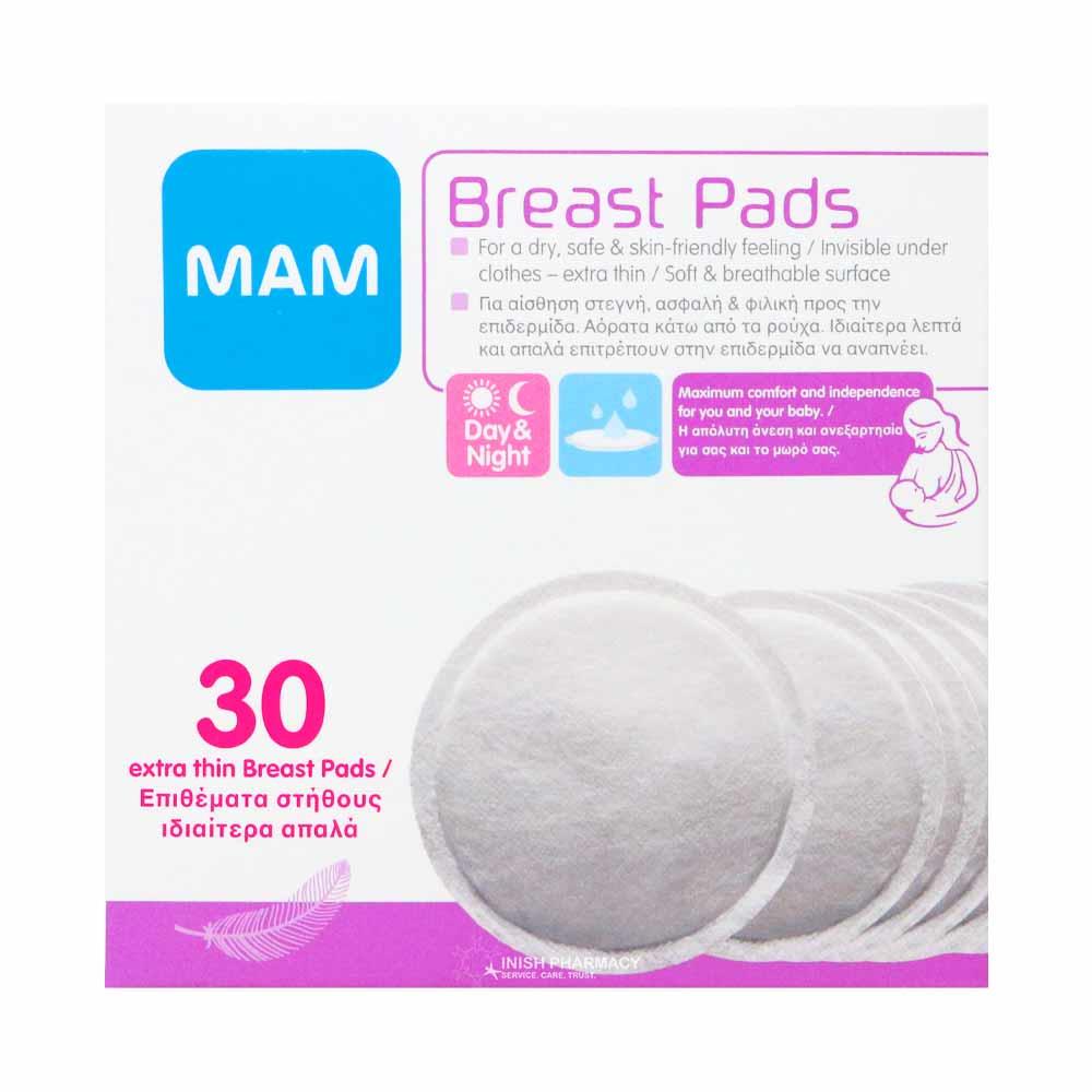 MAM Breast Pads 30 Pack Inish Pharmacy Ireland