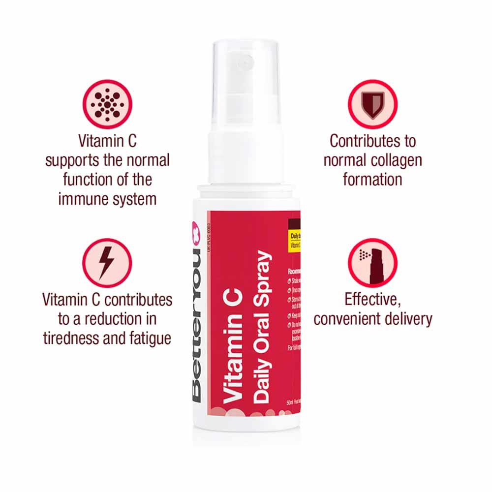 BetterYou Vitamin C Daily Oral Spray 50ml Inish Pharmacy Ireland