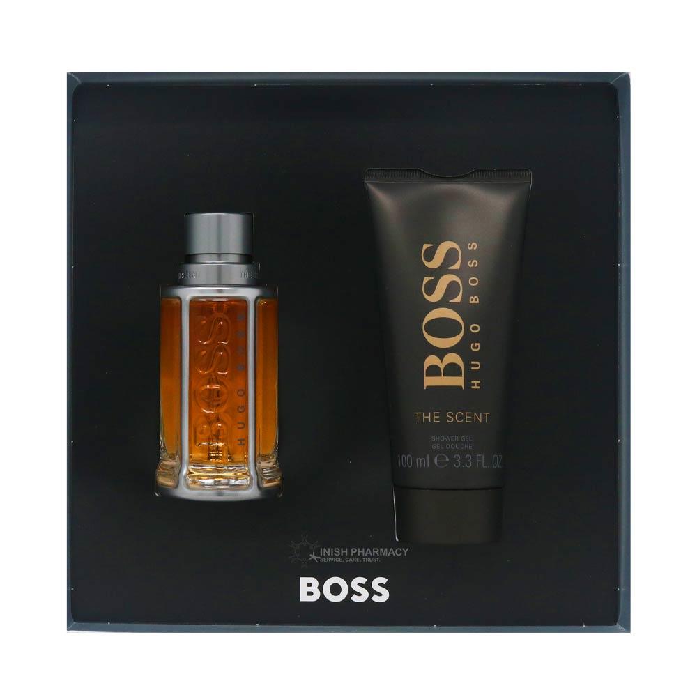 Hugo Boss The Scent Mens 50ml 2 Piece Gift Set Inish Pharmacy Ireland