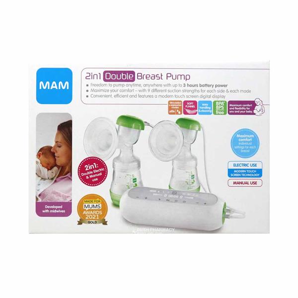 Mam 2in1 Double Breast Pump Inish Pharmacy Ireland