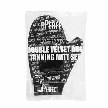 BPerfect Double Velvet Duo Tanning Mitt Set