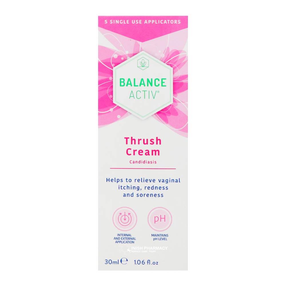 Balance Activ Thrush Cream 30ml Inish Pharmacy Ireland