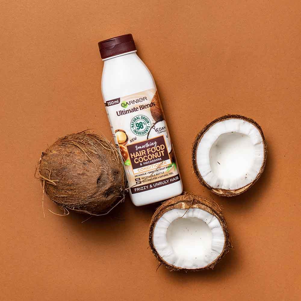 Garnier Ultimate Blends Hair Food Conditioner Coconut 350ml Inish