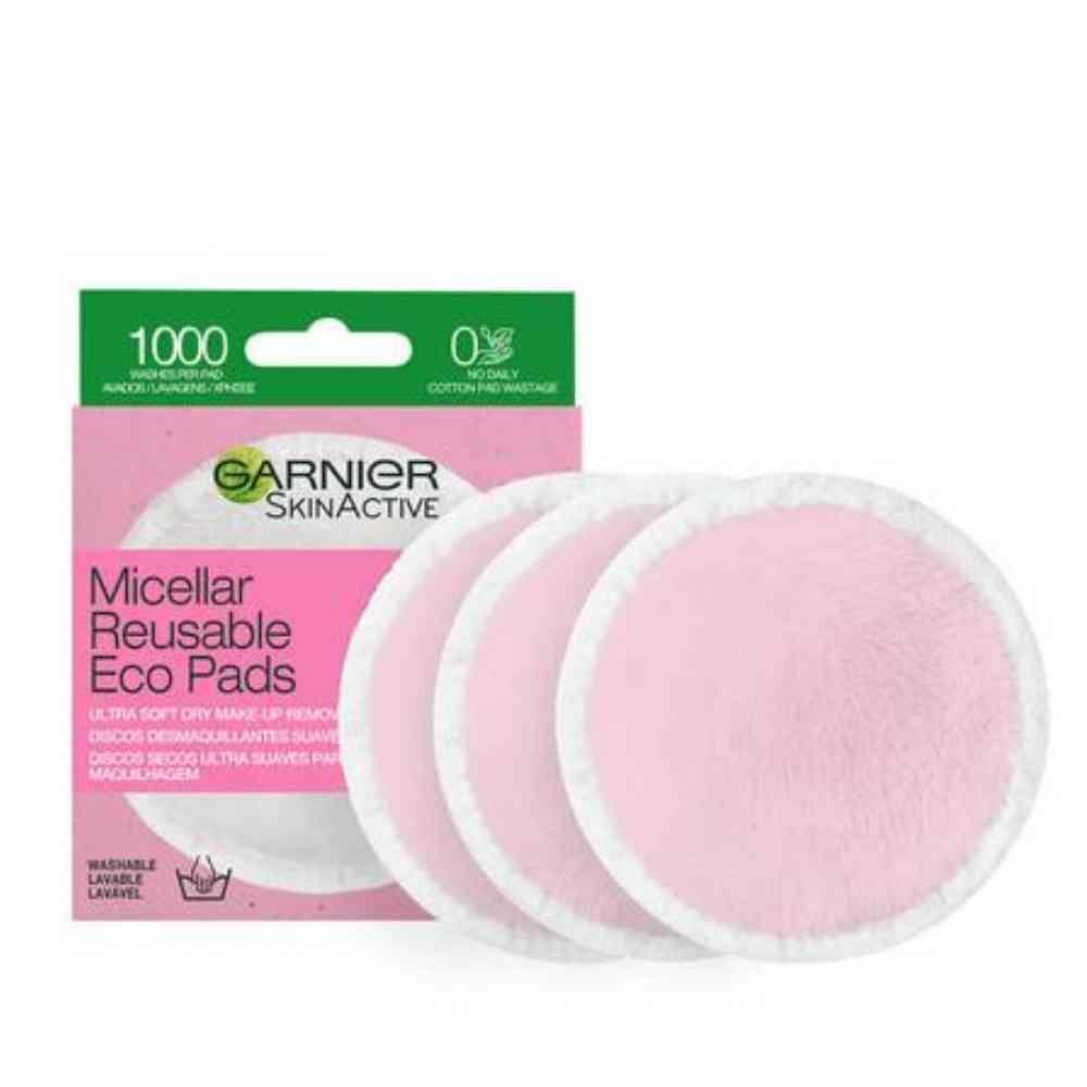Garnier SkinActive Micellar Reusable Eco Pads 3 Pack Inish Pharmacy