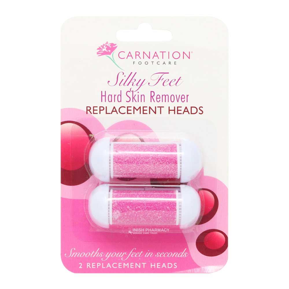 Carnation Silky Feet Hard Skin Remover Replacement Heads Inish