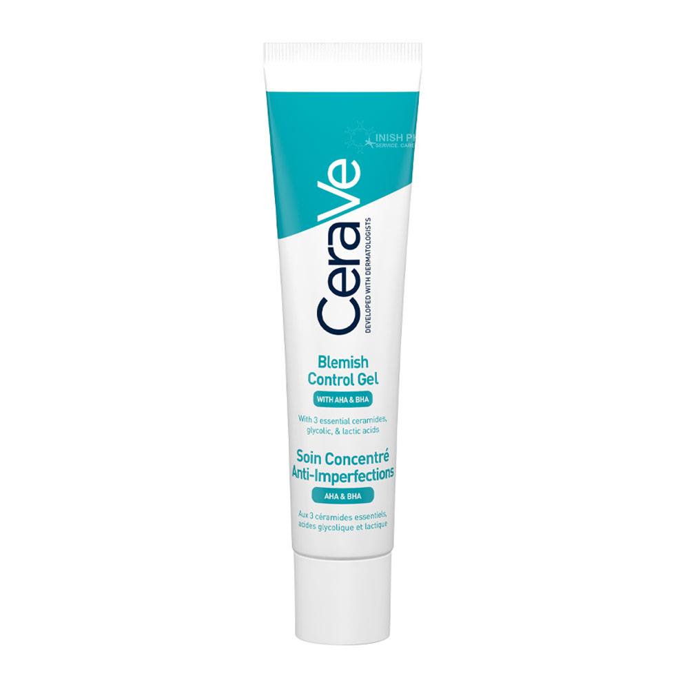 CeraVe Blemish Control Gel with AHA & BHA 40ml Inish Pharmacy Ireland