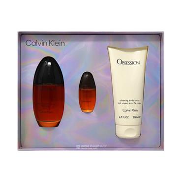 Calvin Klein Ladies Obsession 3 Piece Giftset