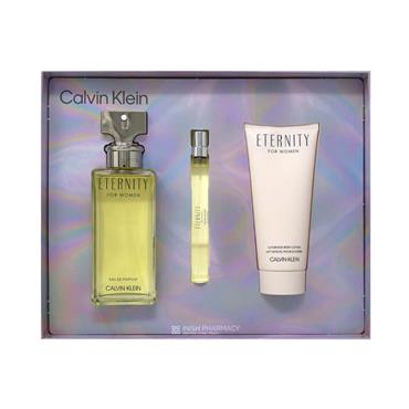 Calvin Klein Eternity Ladies 3 Piece Giftset