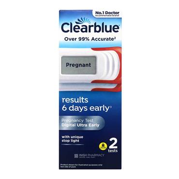 Clearblue Digital Ultra Early Pregnancy Test Kit - 2 Tests