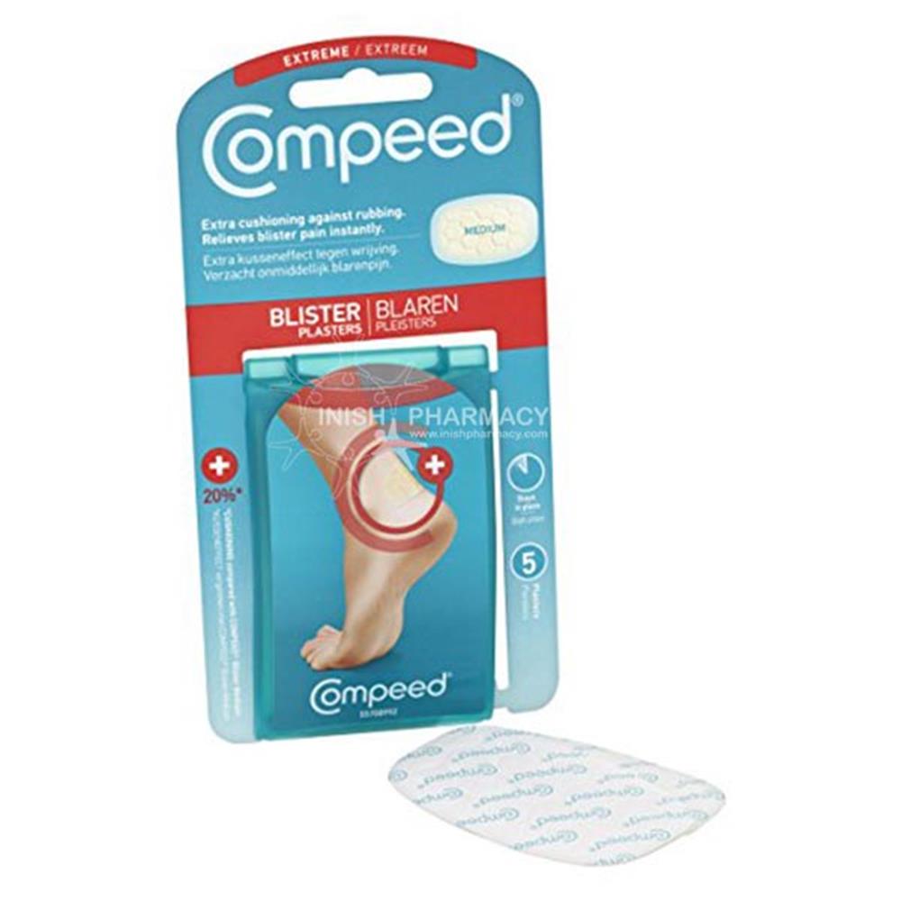 Compeed Sports Heel Blister Plasters 5 Pack | Inish Pharmacy | Ireland