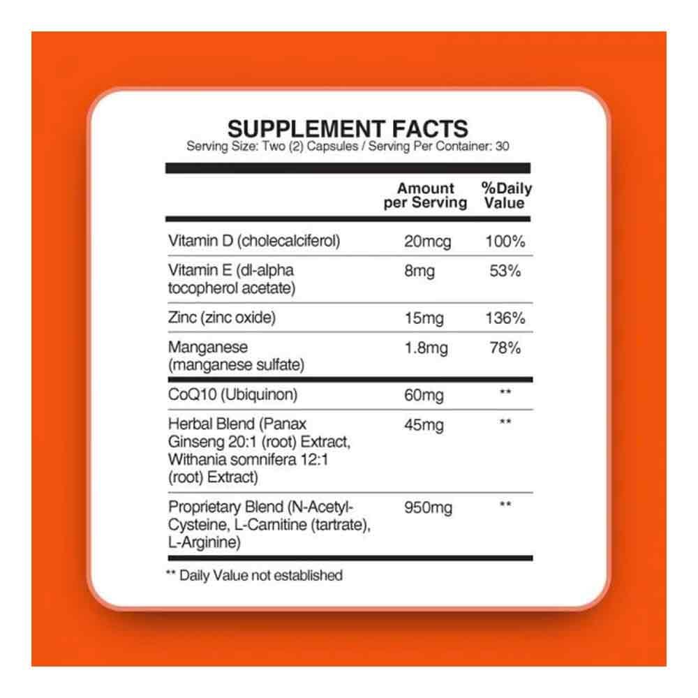 Conceive Plus Men's Motility Support 60 Capsules Inish Pharmacy Ireland