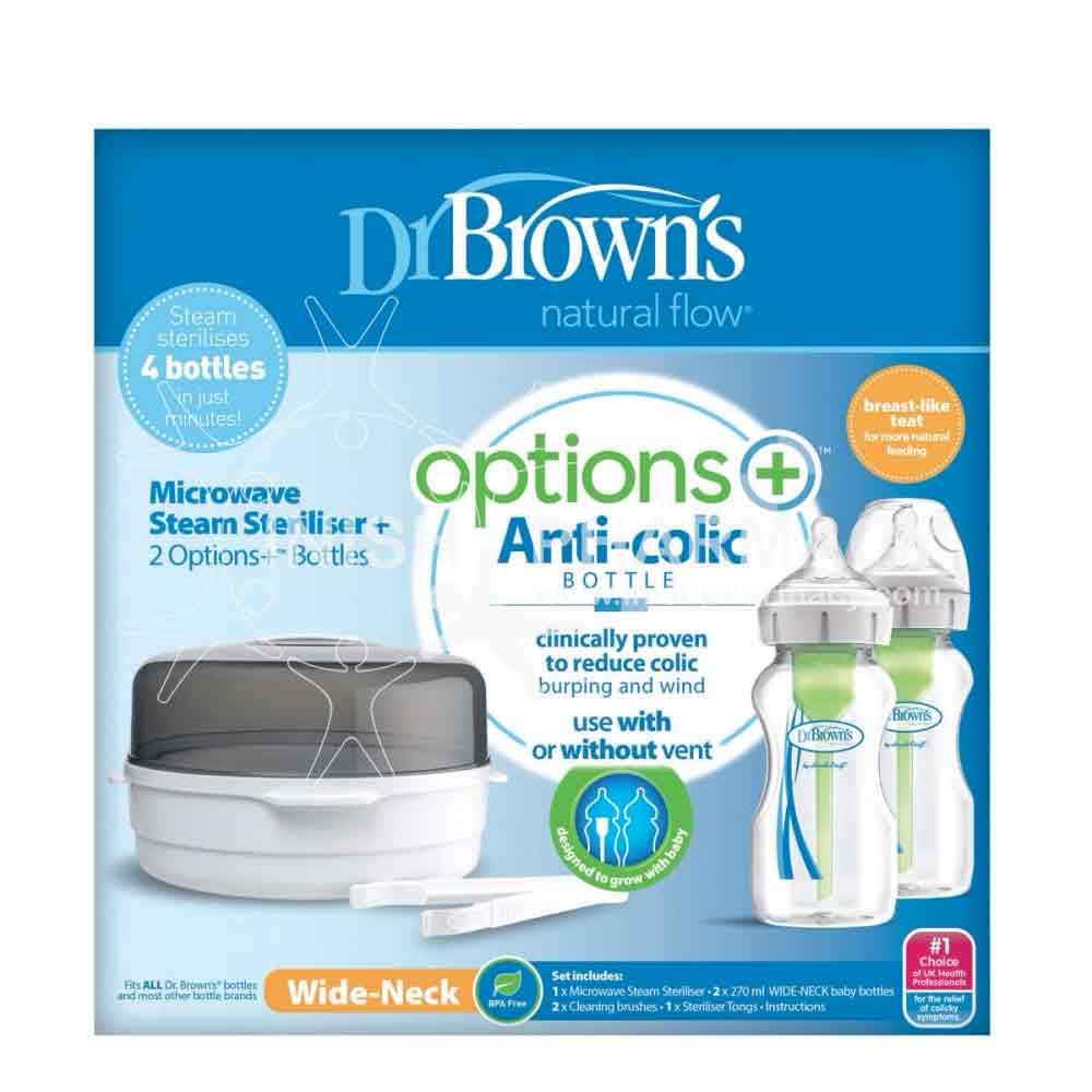 Dr Browns Options + Microwave Steriliser Inish Pharmacy Ireland