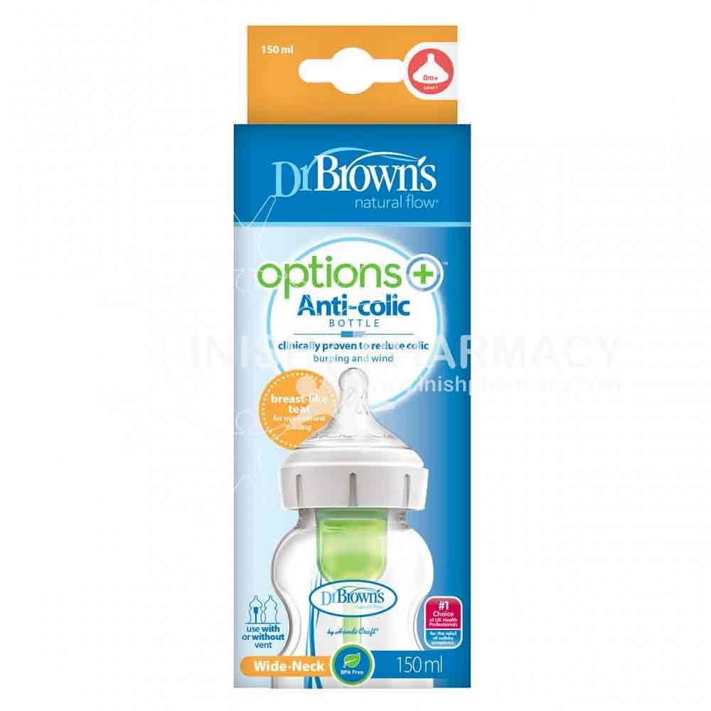 Dr Browns Options+ 150ml Bottle Inish Pharmacy Ireland