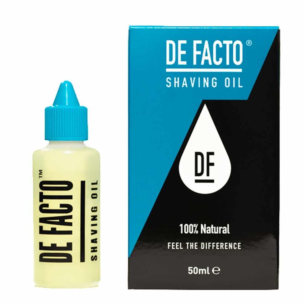 De Facto Shaving Oil 50ml Inish Pharmacy Ireland