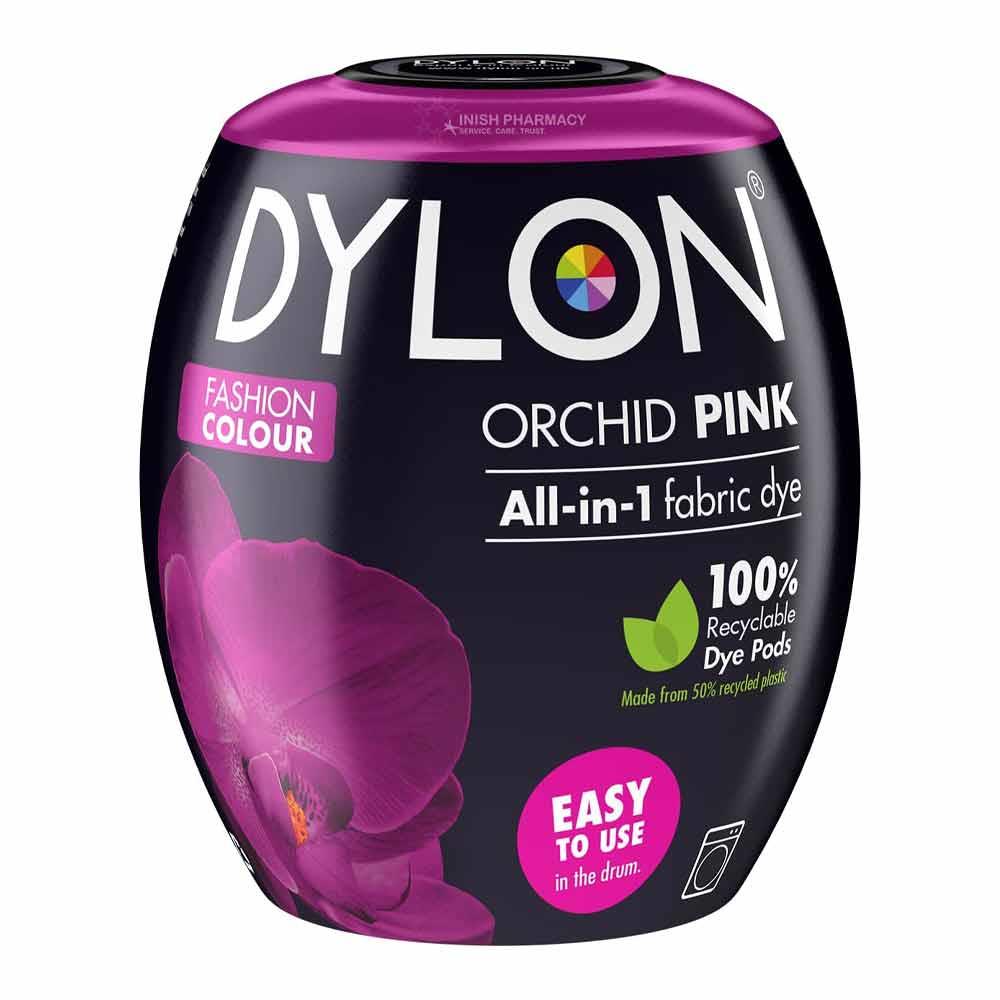 Dylon All In 1 Fabric Dye Pod Orchid Pink 350g Inish Pharmacy Ireland