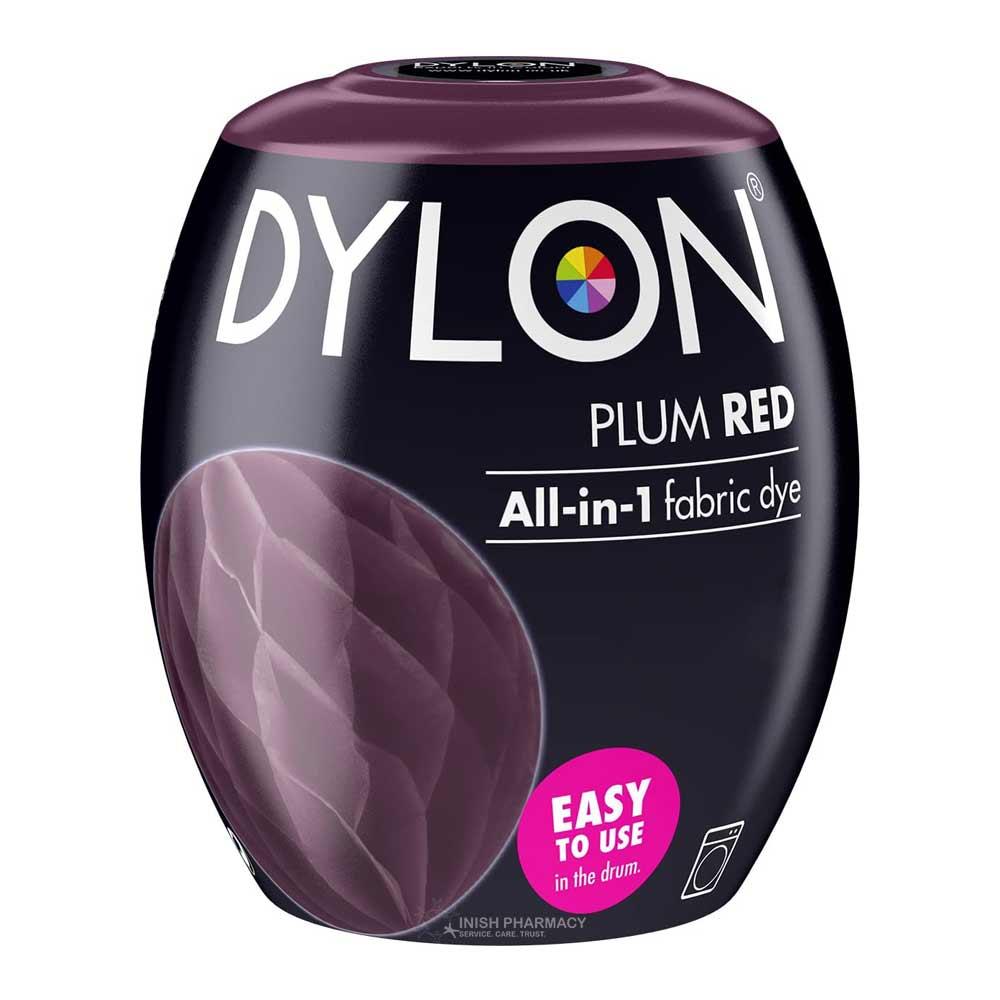 Dylon All In 1 Fabric Dye Pod Plum Red 350g Inish Pharmacy Ireland
