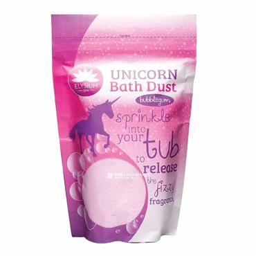 Elysium Spa Unicorn Bath Dust Green Bubblegum 400g