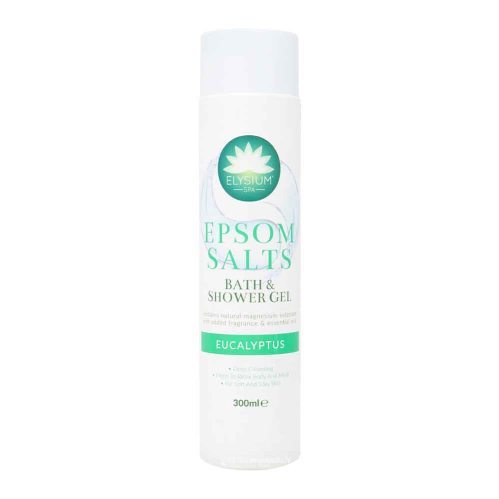 Elysium Spa Epsom Salts Bath & Shower Gel Eucalyptus 300ml Inish