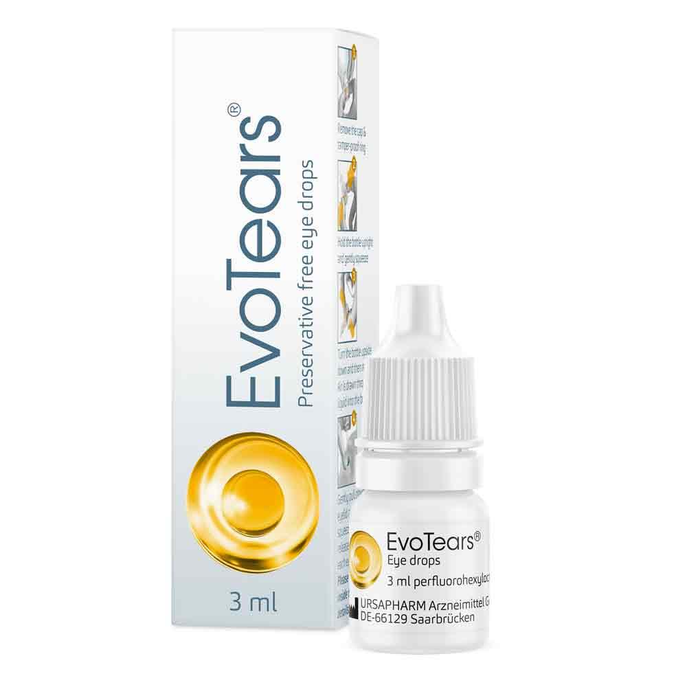 EvoTears Preservative Free Eye Drops Inish Pharmacy Ireland