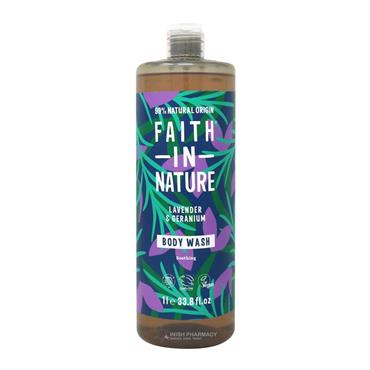 Faith in Nature Lavender & Geranium Body Wash 1 Litre