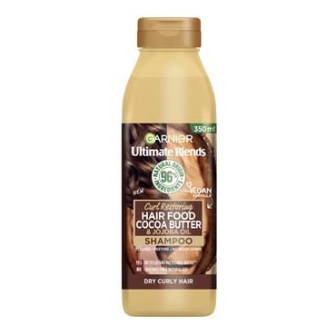 Garnier Ultimate Blends Hair Food Cocoa Butter Shampoo 350ml